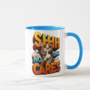 Caneca Desinteresse Felino Silencioso