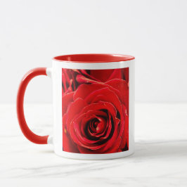 Caneca Desire Red Roses 11oz Two-Tone Mug Red