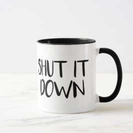 Caneca Desligar Mug