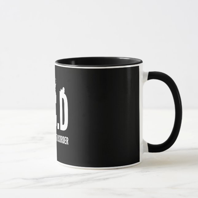 Caneca Desordem obsessiva do gato (Direita)