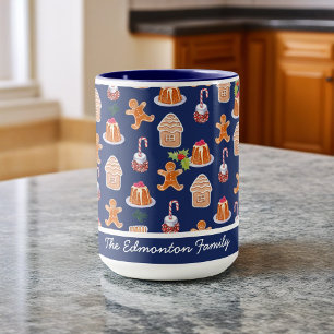 Caneca Desserts de Natal Mug Personalizados