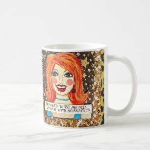 CANECA DESTINADA PARA SER UMA MULHER ADULTA
