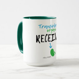 Caneca Destinatário do transplante renal