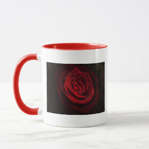 Caneca Destino cor-de-rosa do amor da paz da flor do