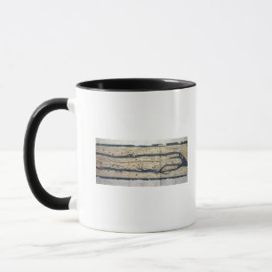Caneca Detalhe da mesa de Peutinger