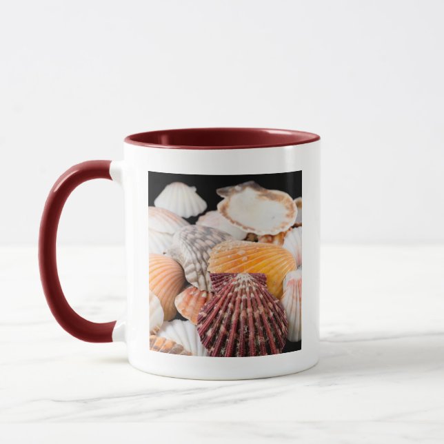 Caneca Detalhe De Conchas Do Mundo 2 (Esquerda)
