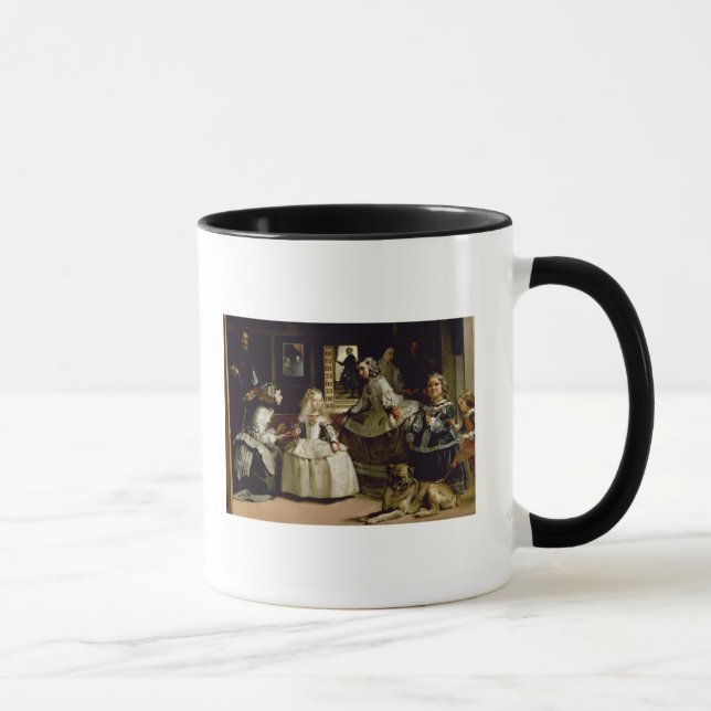 Caneca Detalhe de Las Meninas da metade inferior que (Direita)