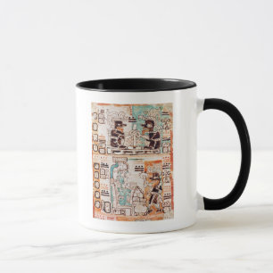 Caneca Detalhe de um códice maia