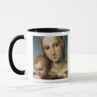 Caneca Detalhe de <Virgin and Child> Atribuído a Rapha