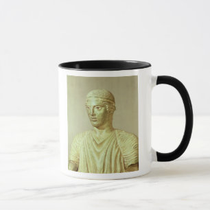 Caneca Detalhe do Charioteer de Delphi, c.470 BC