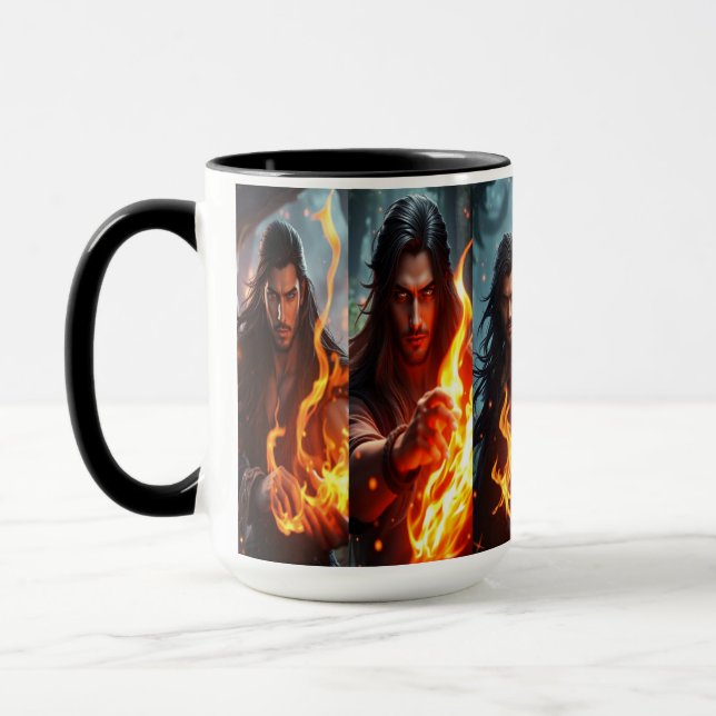 Caneca Detentores de Fogo e Gelo Romantasia (Esquerda)