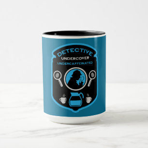 Caneca Detetive Themed Coffee