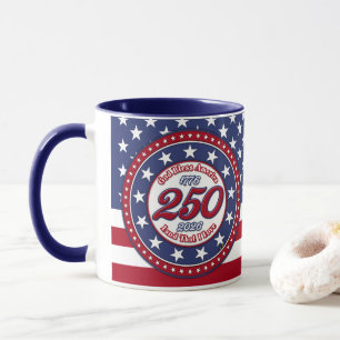 Caneca Deus Abençoe a América Terra Que Eu Amo Com a Band