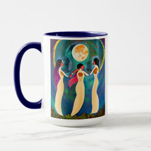 Caneca Deus abençoe sob a lua