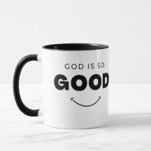 Deus é tão bom, Faith Mug.