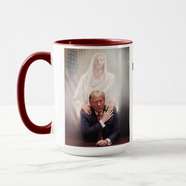 CANECA DEUS PROTEGEU O PRESIDENTE TRUMP A PROTEGER A AMÉR (Esquerda)