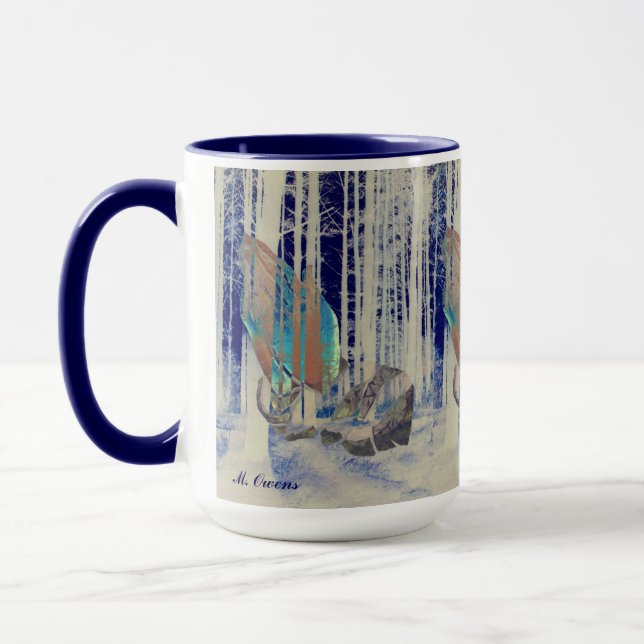 Caneca Deus Responde Às Orações Em Todas As Camadas (Esquerda)