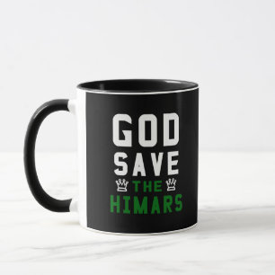 Caneca Deus salve os heróis