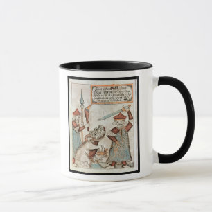 Caneca Deus Tyr dos noruegueses que perde sua mão ao lobo