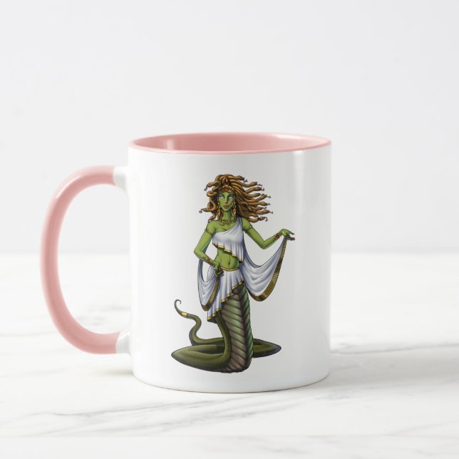 Caneca Deusa de mitologia grega Medusa (Esquerda)