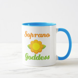 Caneca Deusa do soprano