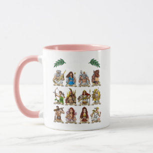 Caneca Deuses gregos antigos