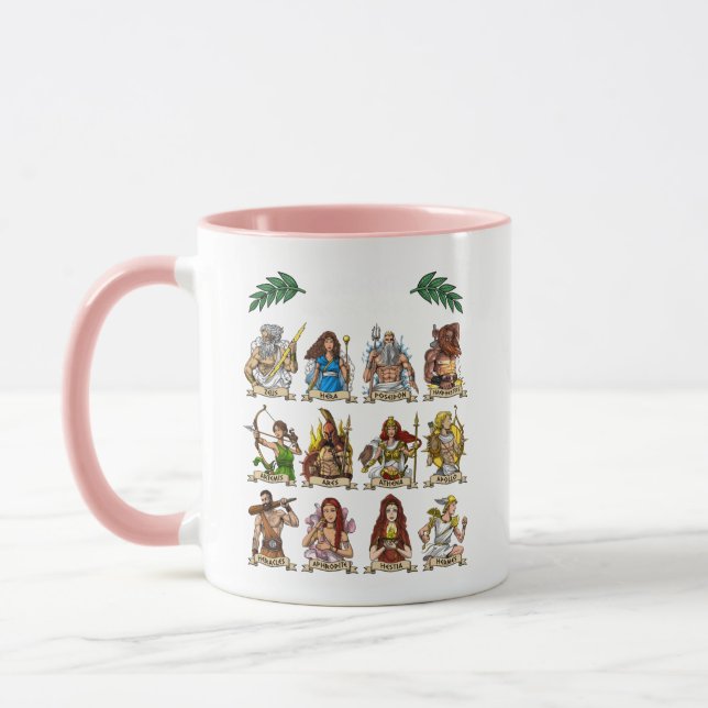 Caneca Deuses gregos antigos (Esquerda)