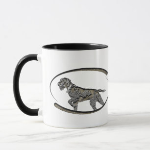 Caneca Deutsch Drahthaar, melhor cão de arma