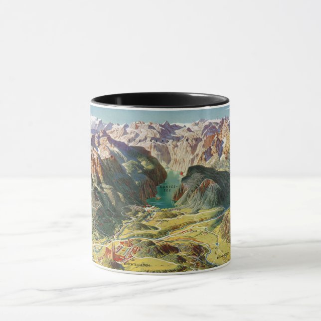 Caneca " Deutschland: 1978/heute - ALPEN NP Berchtesgaden (Centro)