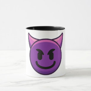 Caneca Devil Emoji Pattern Mug