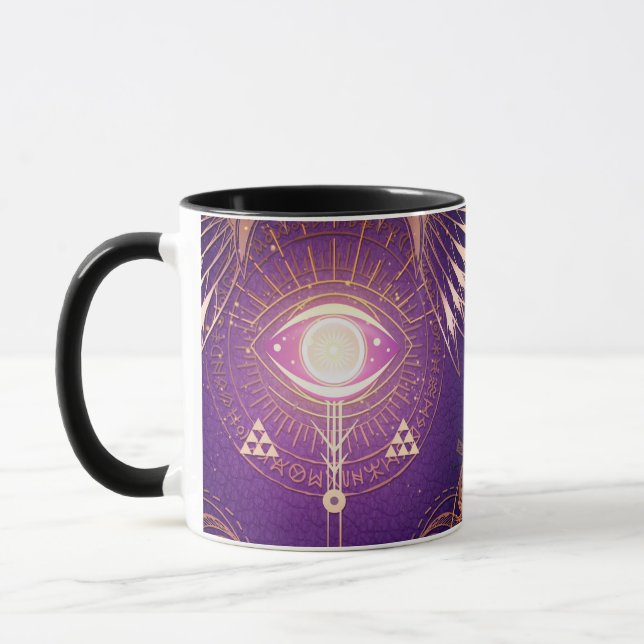Caneca Devine Dark Mystical Arcane Eye of Eternity Mug (Esquerda)