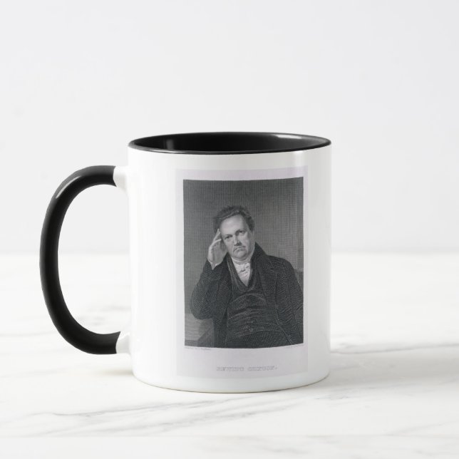 Caneca DeWitt Clinton, gravado pelo calcinador Brown (Esquerda)