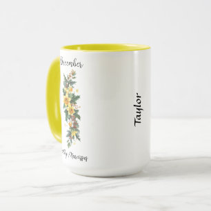 Caneca Dezembro Nascimento Holly e Narciso