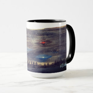 Caneca DG Pinturas Floresta Cósmica