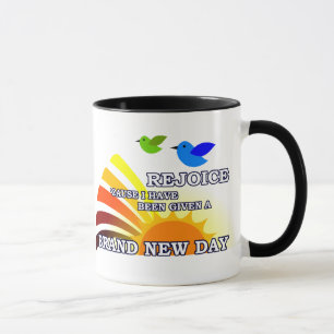 Caneca Dia brandnew - nome customizável