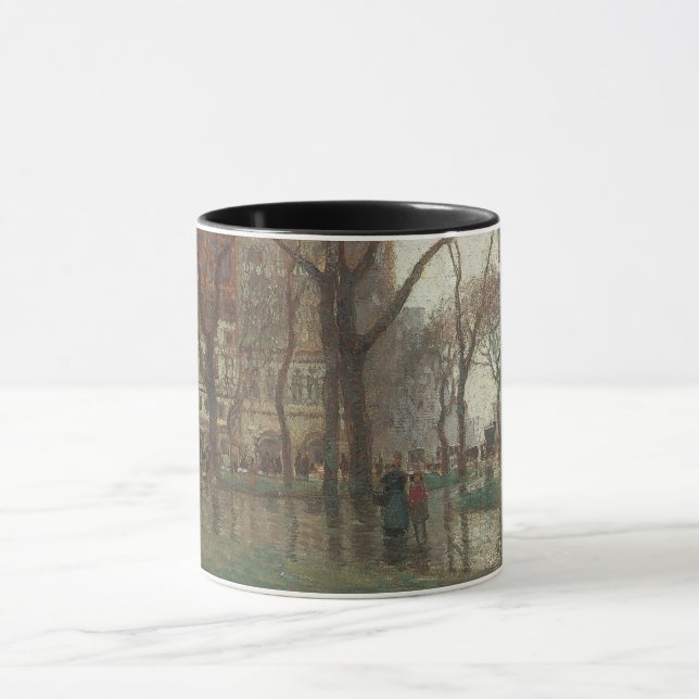 Caneca Dia Chuvoso, Madison Square, Nova York, Paul Corno (Centro)