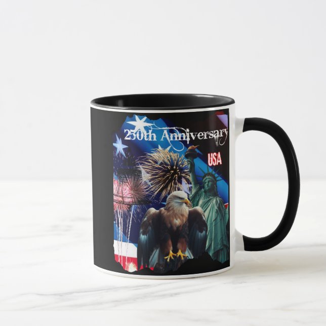 Caneca Dia da Independência 2026 250º Aniversário (Direita)