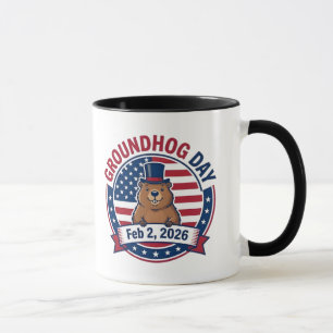 Caneca Dia da Marmota