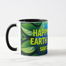 Caneca Dia da Terra Feliz