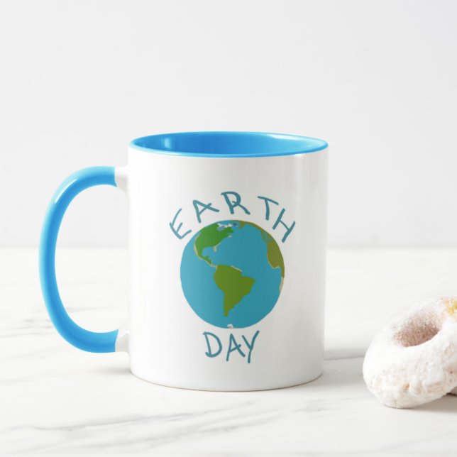 Caneca Dia da Terra Mug (Com Donut)
