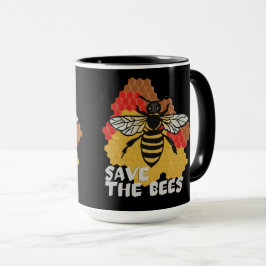 Caneca Dia da Terra, Salve As Abelhas