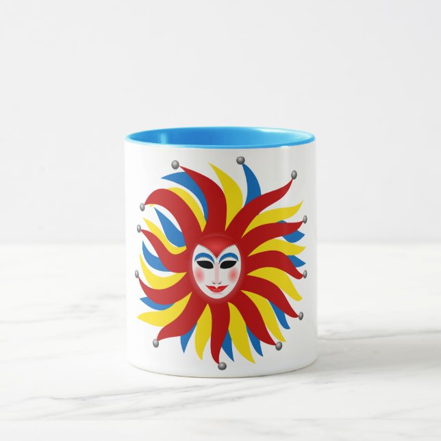 Caneca Dia das brincadeiras de April Fool (Centro)