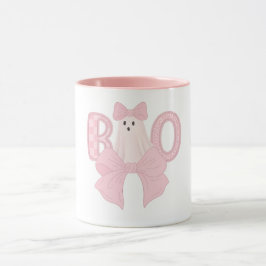 Caneca Dia das Bruxas da Pequena Garota Arco Rosa