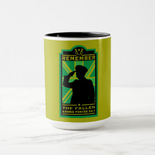 Caneca Dia das Forças Armadas Britânicas