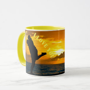 Caneca Dia de Amor Feliz Personalizado novo