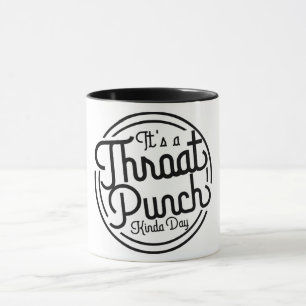 Caneca Dia de aperto da garganta