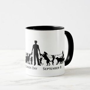 Caneca Dia de Apreciação do Cão Walker Silhouette Mug 2