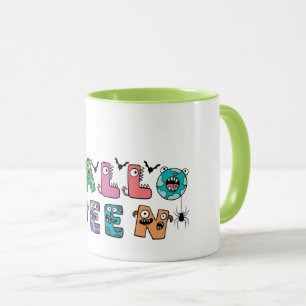 Caneca Dia de as Bruxas engraçado