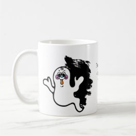 Caneca Dia de as Bruxas engraçado Fantasma de mim mesma
