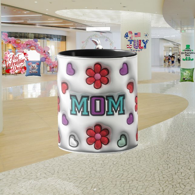 Caneca Dia de as mães "3D Effect Mugs" (Criador carregado)